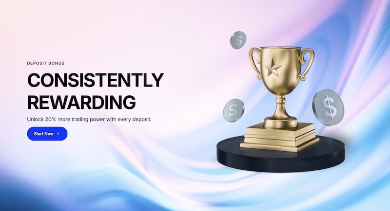 Boost Your Trading Power with Bullwaves’ Ongoing 20% Deposit Bonus